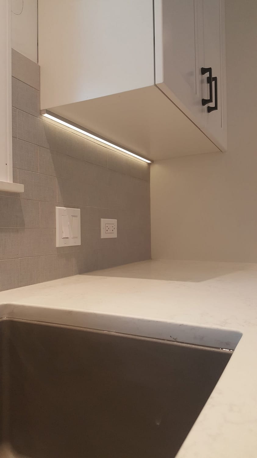Under cabinet lighting